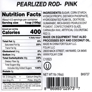 Sugar Rods