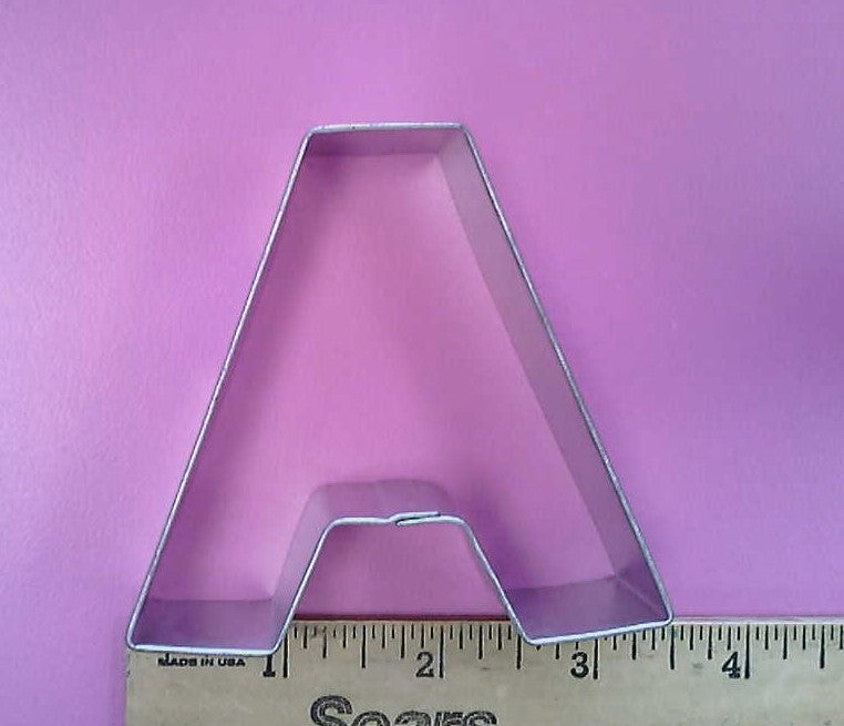 Alphabet Cookie Cutter