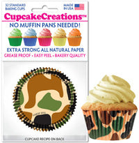 Baking Cups Themed 32 ct