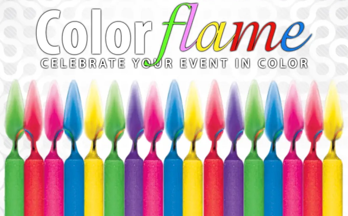 Color Flame Candles