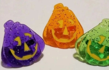 Glitter Pumpkin Ring