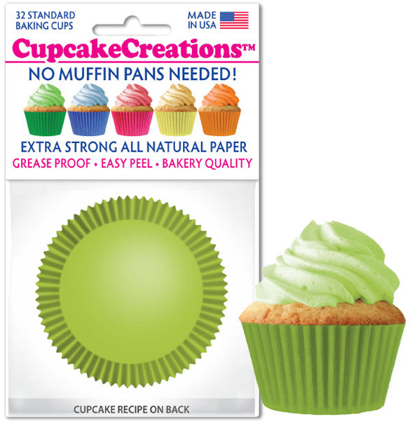 Baking Cups Solid Colors 32ct