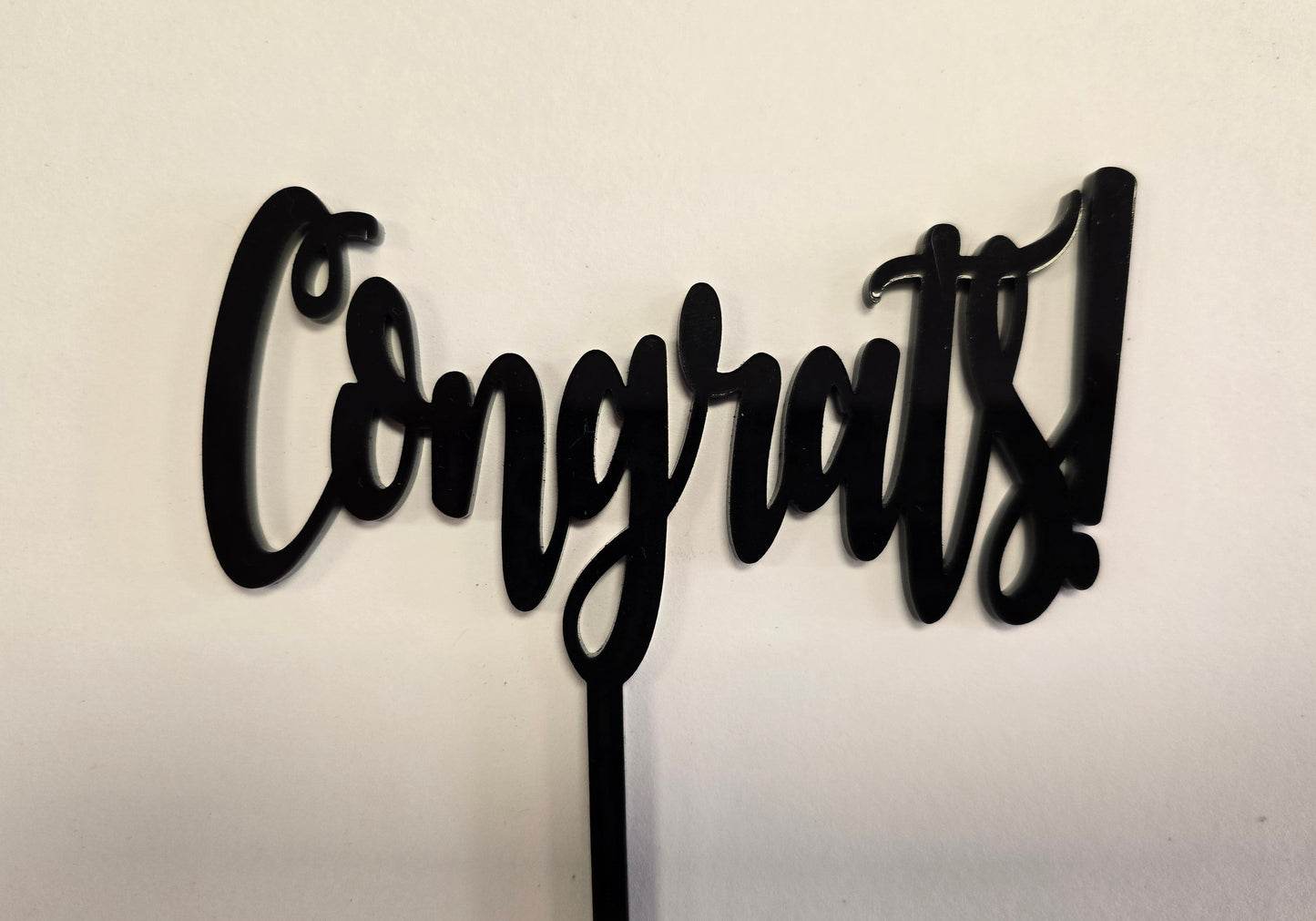 Congrats! Cake Topper