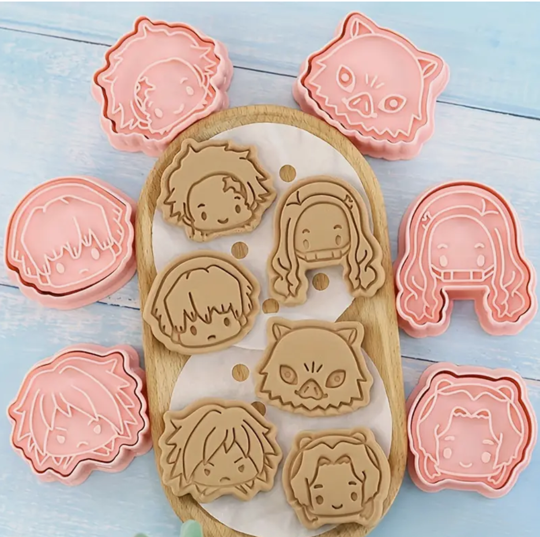 Cookie Cutter & Stamp Set - Demon Slayer