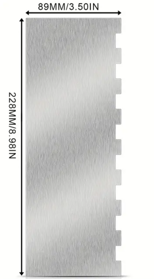 Stainless Steel Cake Comb