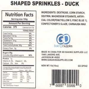 Ducky Sprinkles
