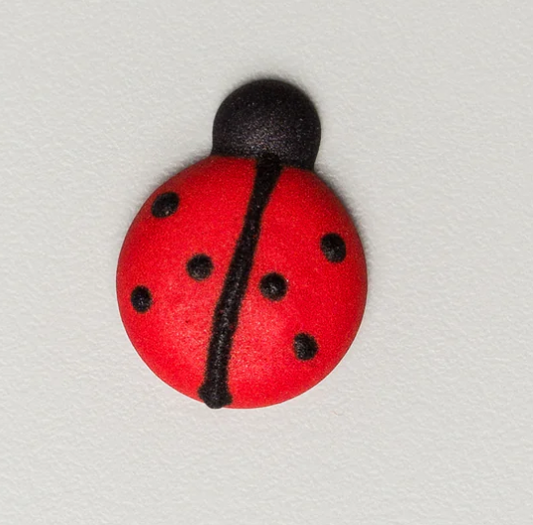 Royal Icing Ladybugs Set of 6