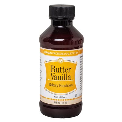 Butter Vanilla Emuslion 4oz- LorAnn