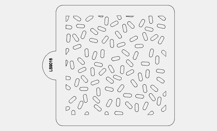 Sprinkle Stencil