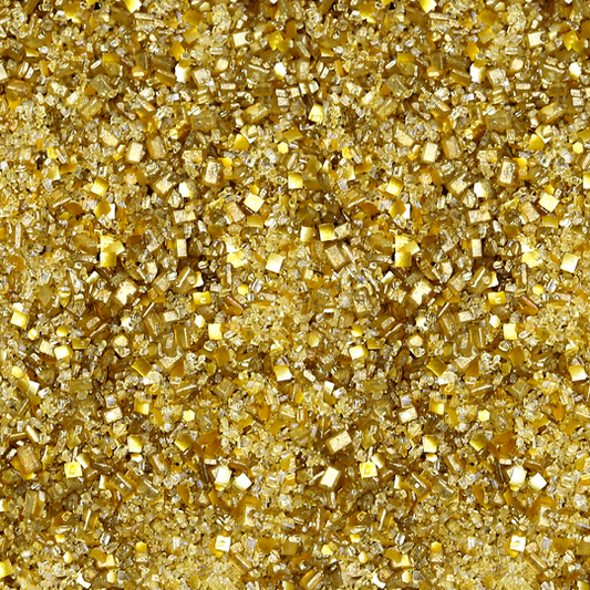 Gold Glitter Sugar