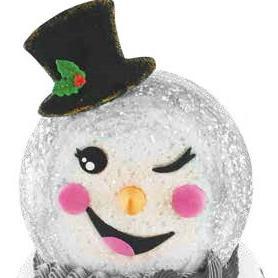 Snowman Cake Decor Kit