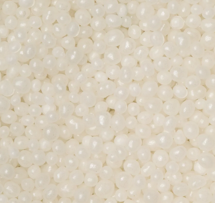 White Sugar Pearls 8oz