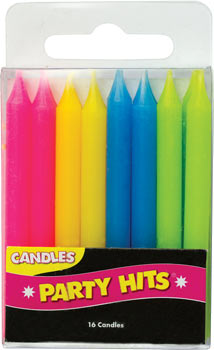 Candles- Multi Straight
