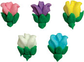 Tulips Mini Royal Icing Assortment 5ct