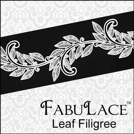 Fabulace Mat - Leaf Filigree