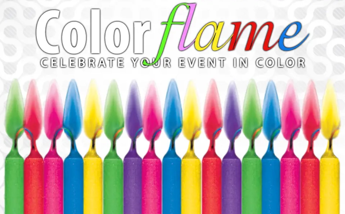 Color Flame Candles