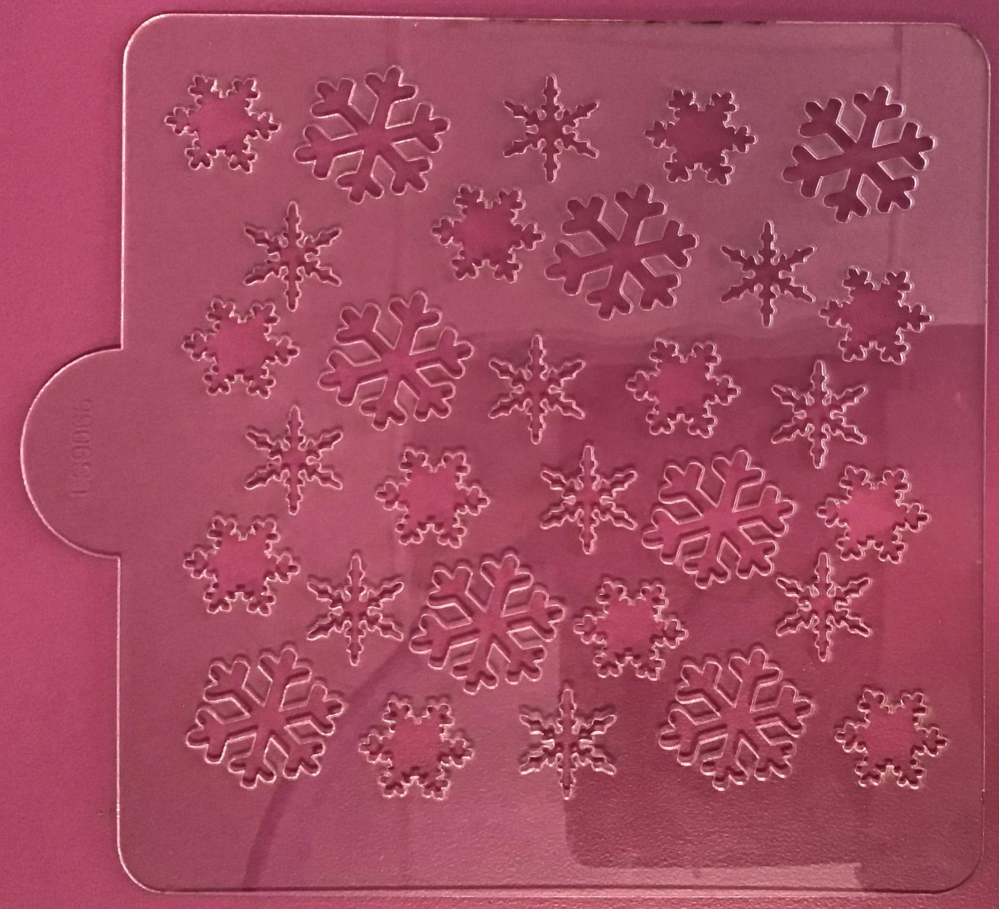 Snow Flakes Stencil