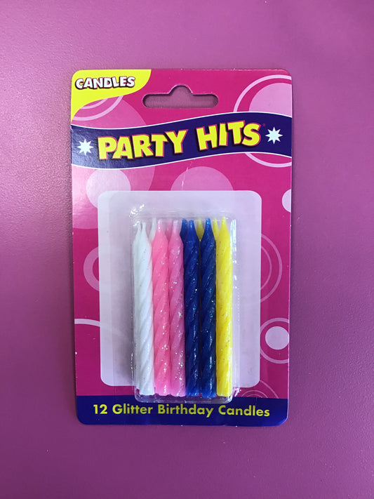 Candles- Glitter