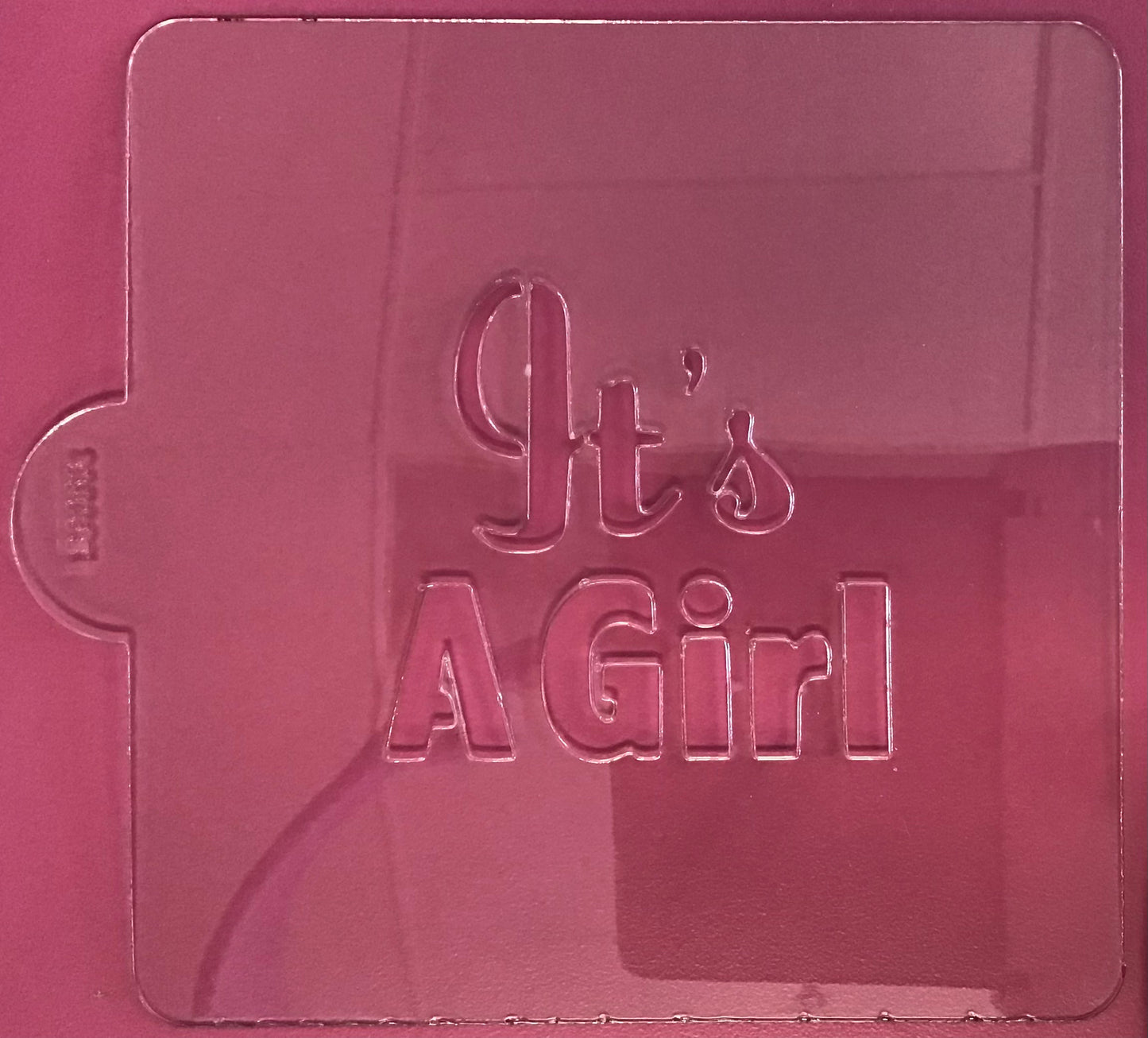 It's a Girl Stencil
