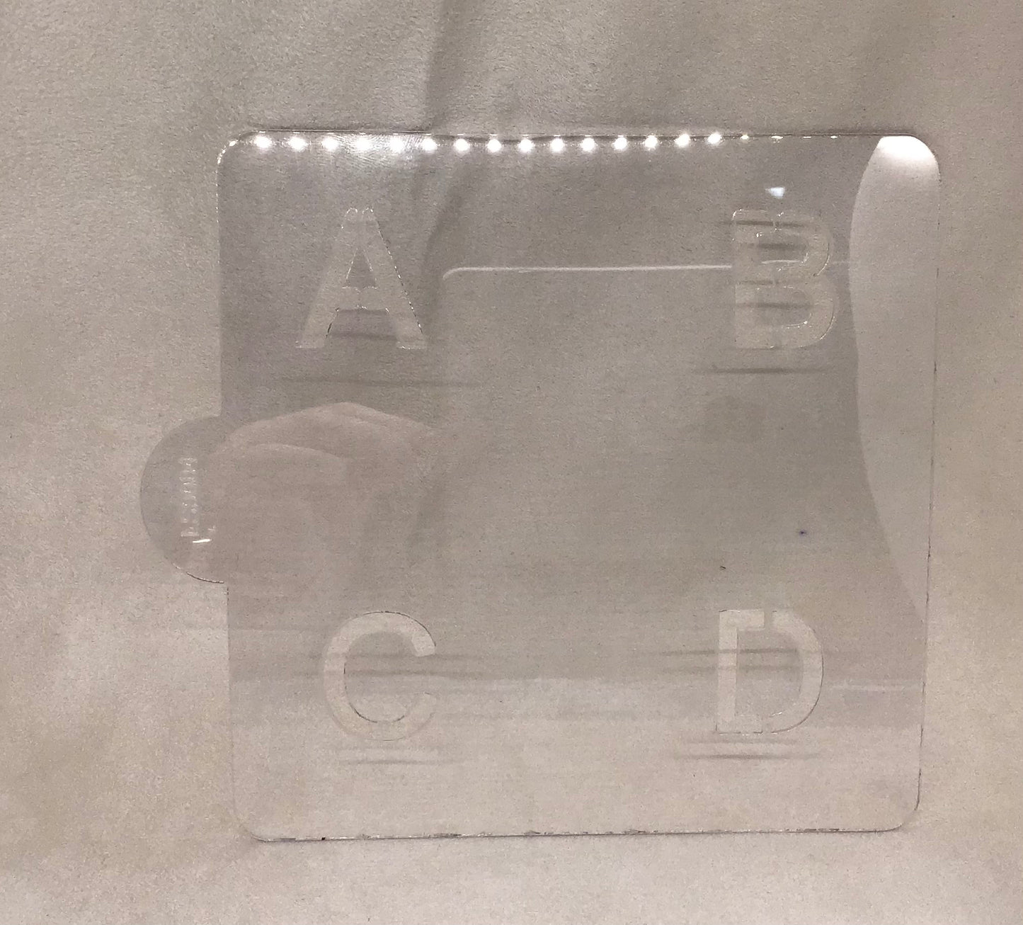 Alphabet Block Stencil Set