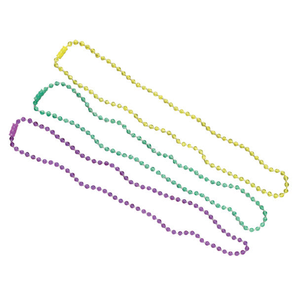 Mardi Gras Necklace (set of 3)
