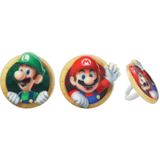Mario & Luigi Rings