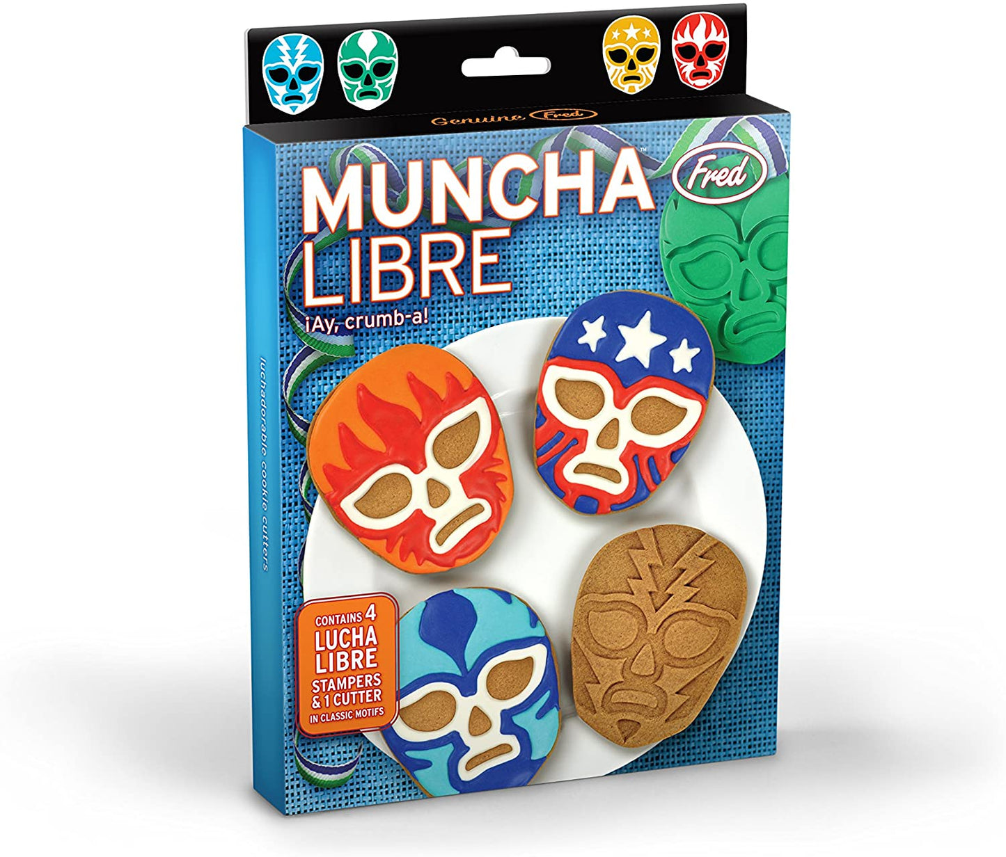 Muncha Libre Cookie Cutters