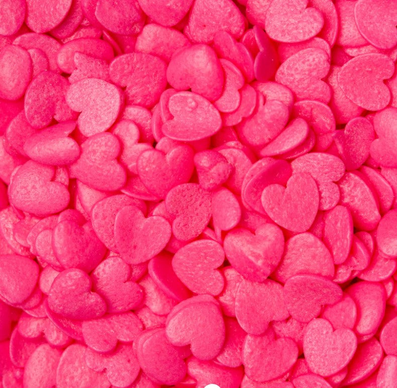Bulk- Mini Pink Heart Quins