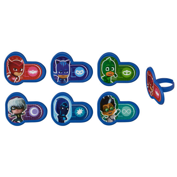 PJ Masks Heroes and Villians Rings