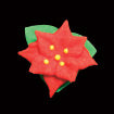 Royal Icing Poinsettia